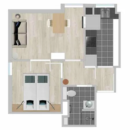 Nautical Living In The Sought-after Port Lägenhet